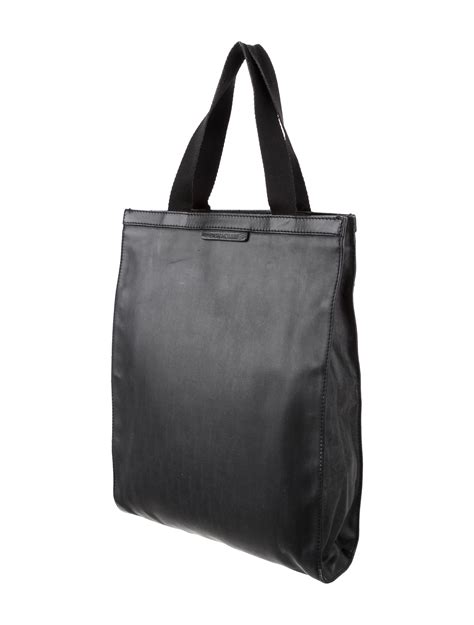 dior homme coated canvas tote men|Dior tote bags for men.